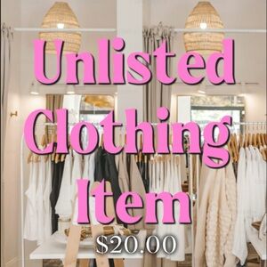 Unlisted Clothing Item
